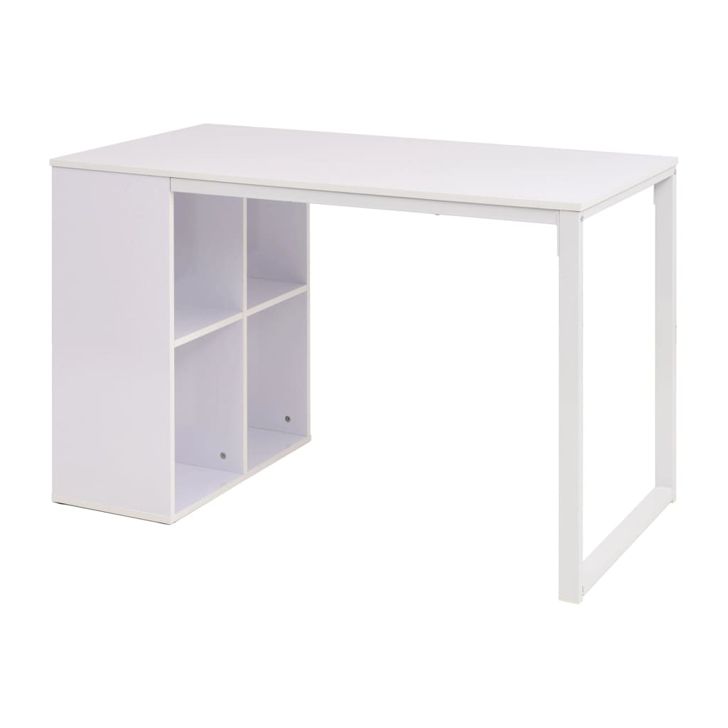 Skrivebord 120x60x75 cm hvit
