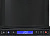 Veggmontert kjøkkenvifte rustfritt stål 756 m³/h 60 cm svart