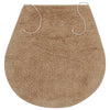 Baderomsmattesett 3 stk stoff beige