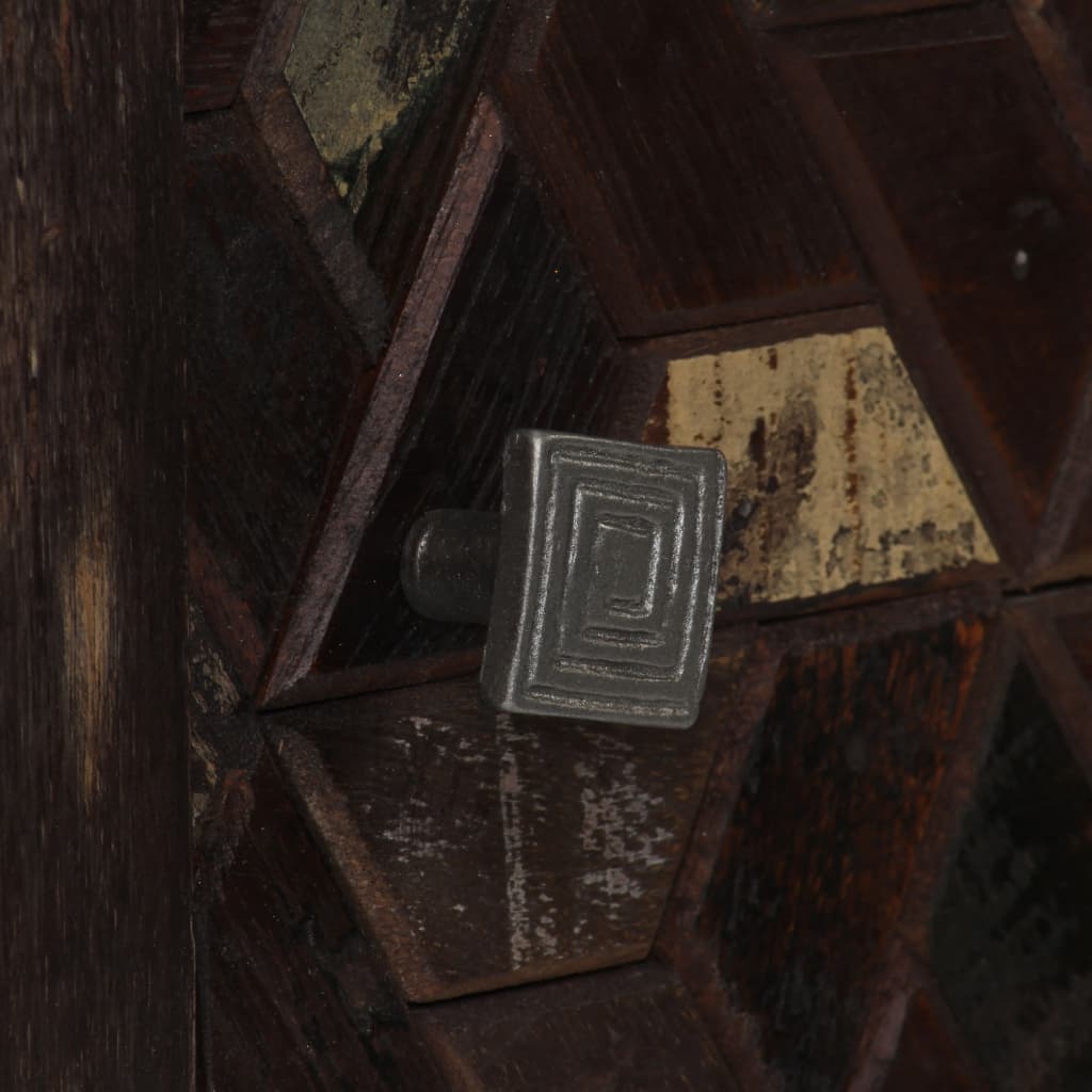 Nattbord gjenvunnet heltre 40x30x50 cm