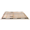 Spilebase med 28 lameller 7 soner 120x200 cm