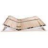 Spilebase med 28 lameller 7 soner 120x200 cm