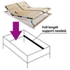 Spilebase med 28 lameller 7 soner 120x200 cm