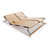 Spilebase med 28 lameller 7 soner 120x200 cm