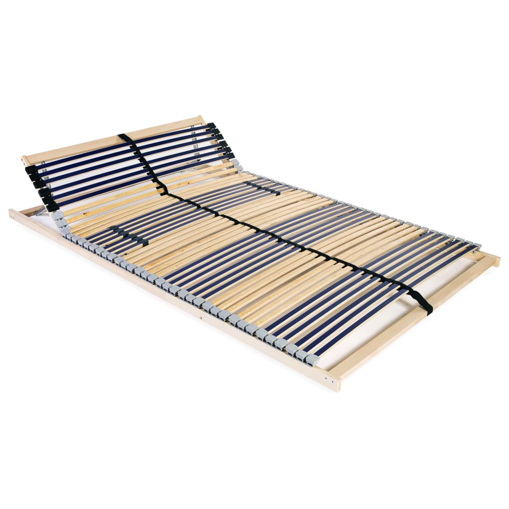 Spilebase med 42 lameller 7 soner 140x200 cm