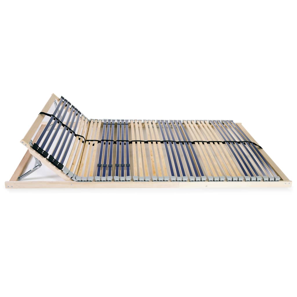 Spilebase med 42 lameller 7 soner 140x200 cm