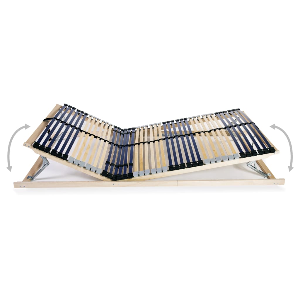 Spilebase med 42 lameller 7 soner 120x200 cm