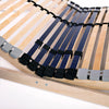Spilebase med 42 lameller 7 soner 120x200 cm