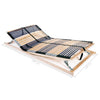 Spilebase med 42 lameller 7 soner 120x200 cm