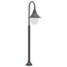 Hagelyktestolpe E27 120 cm aluminium bronse