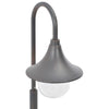 Hagelyktestolpe E27 120 cm aluminium bronse