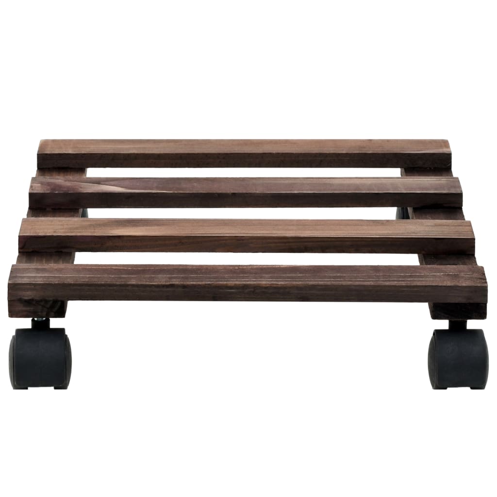 Plantetraller 4 stk sedertre 25x25 cm