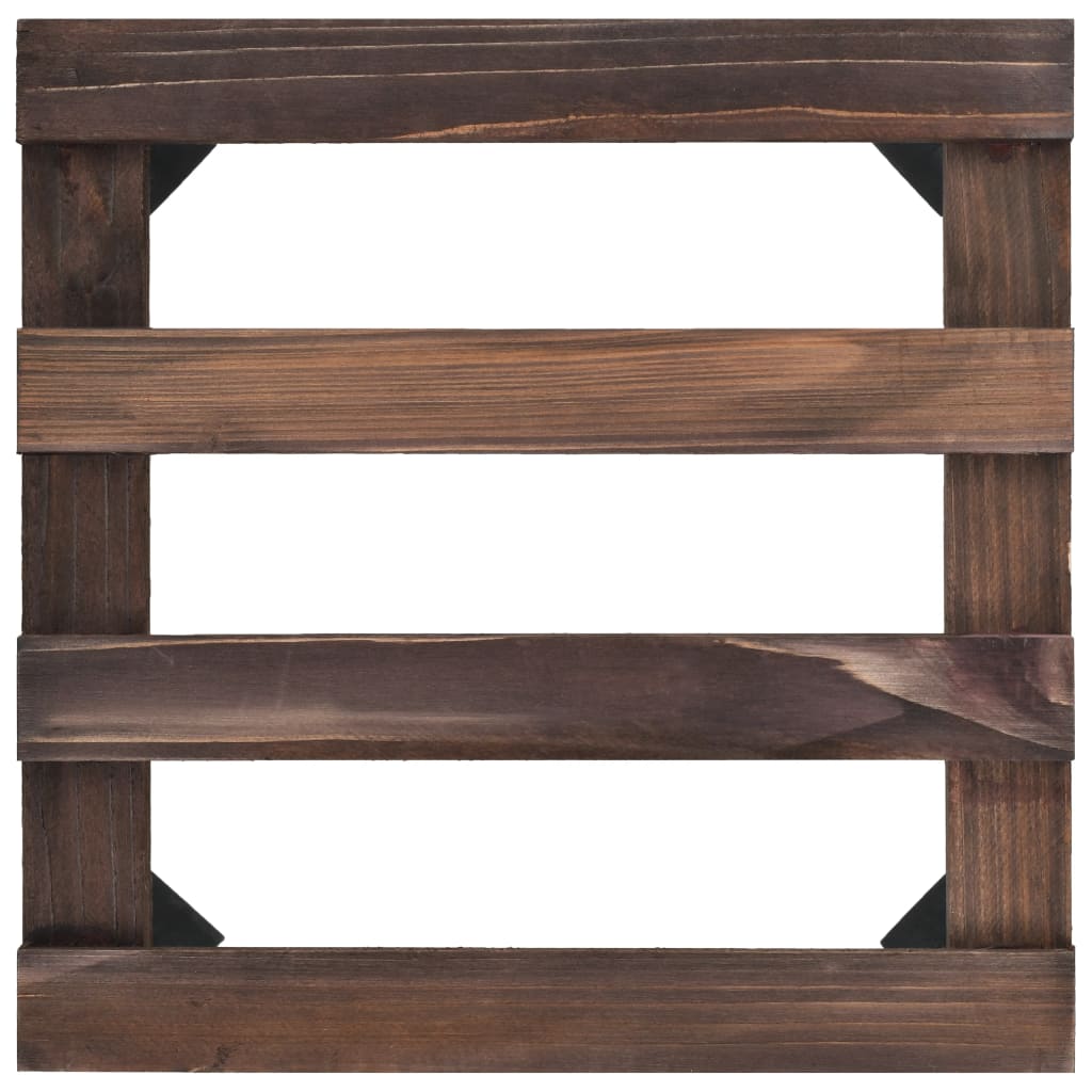 Plantetraller 4 stk sedertre 25x25 cm