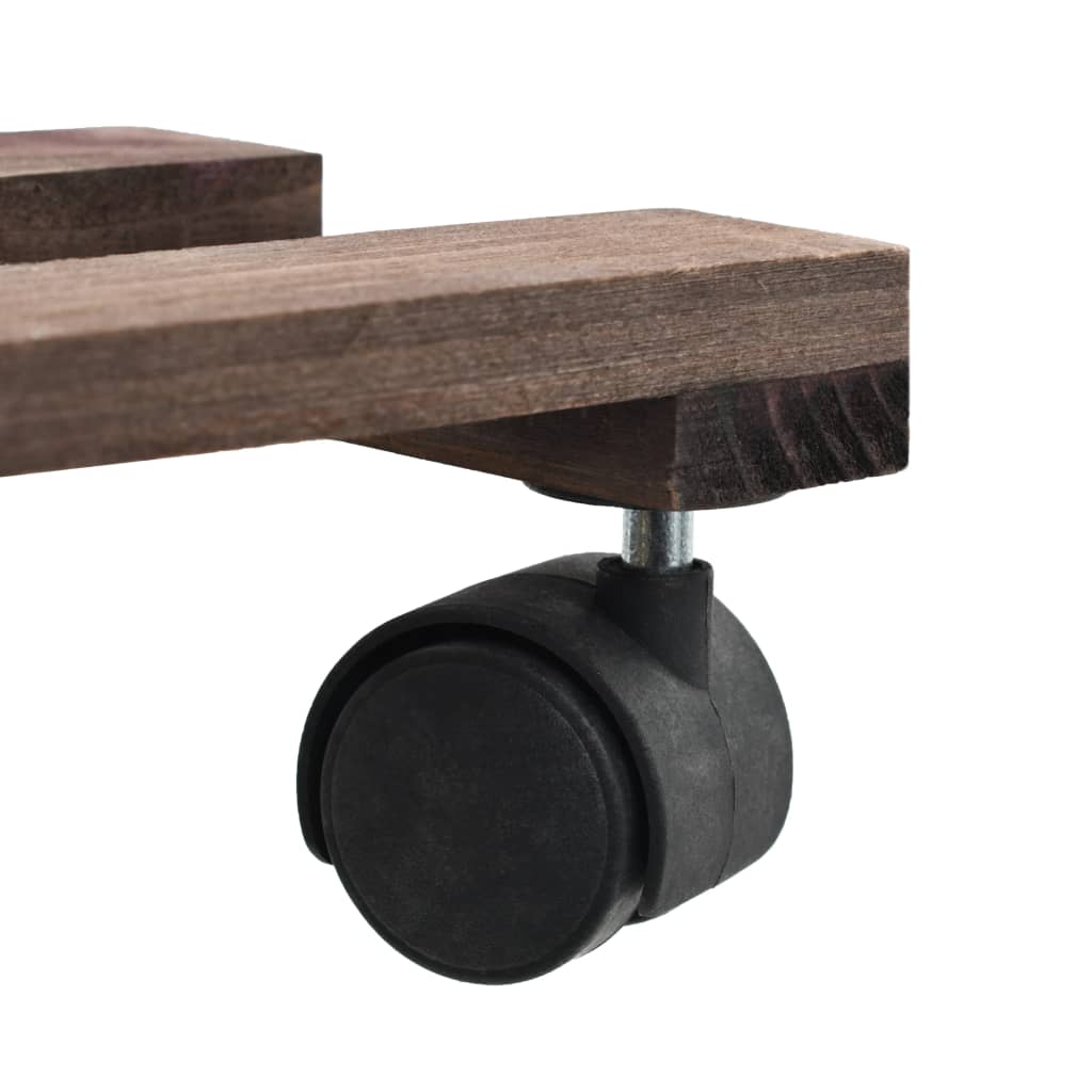 Plantetraller 4 stk sedertre 25x25 cm