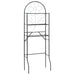Baderomsstativ svart 60x33x174 cm