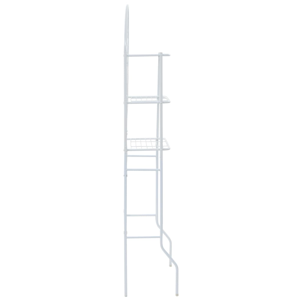 Baderomsstativ hvit 60x33x174 cm