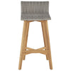 Barstoler 2 stk heltre akasie
