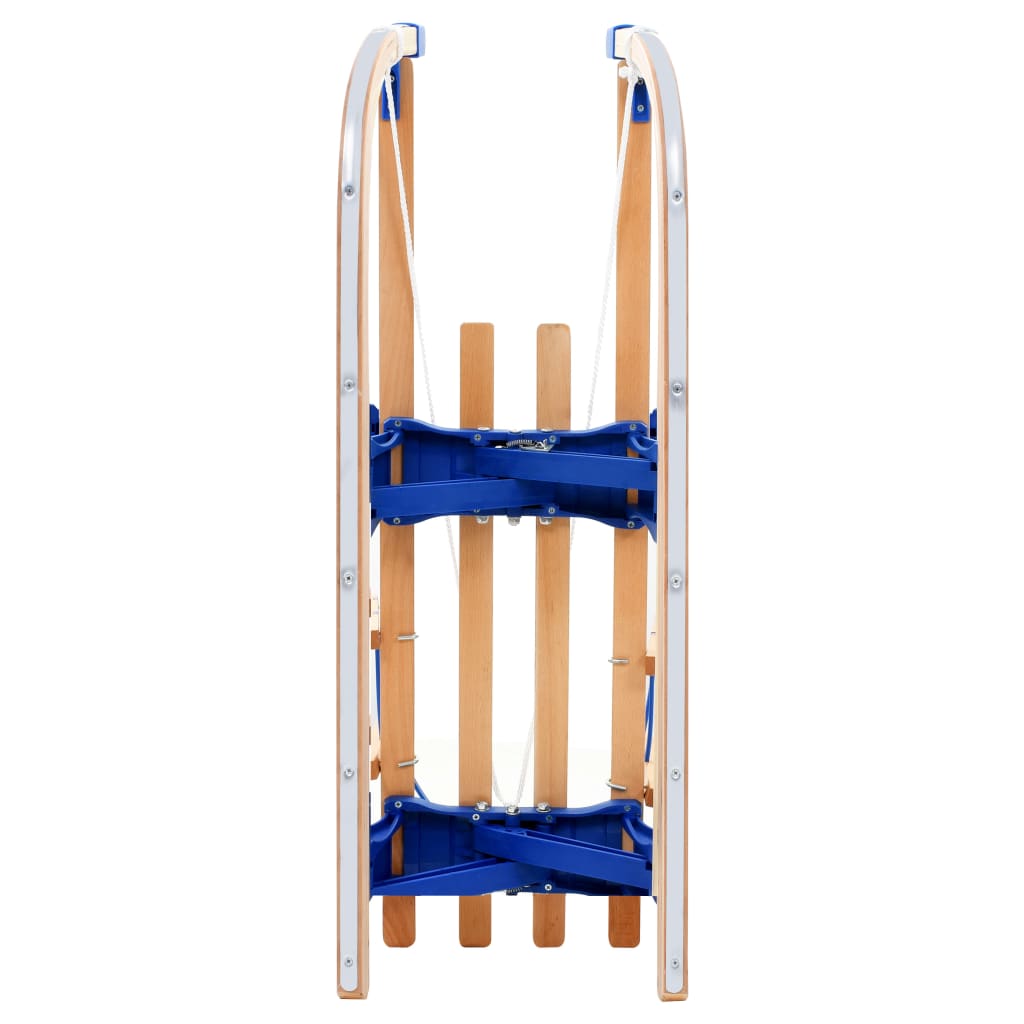 Trekjelke med ryggstøtte sammenleggbar 119 cm