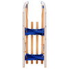 Trekjelke med ryggstøtte sammenleggbar 119 cm