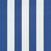 Uttrekkbar markise 300x150 cm blå og hvit