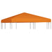 Toppduk til paviljong 310 g/m² 3x3 m oransje
