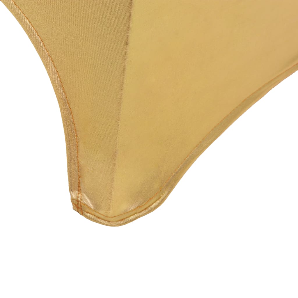 Stoltrekk 6 stk stretch gull
