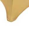 Stoltrekk 6 stk stretch gull