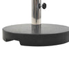 Parasollfot granitt 20 kg rund svart