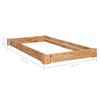 Sengeramme heltre eik 90x200 cm
