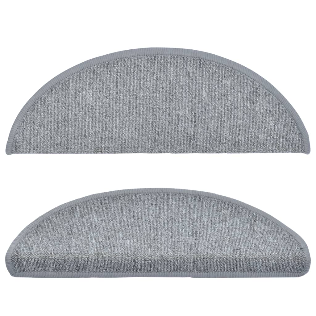 Trappematter lys grå 15 stk 65x24x4 cm