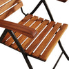 Hagelenestol 2 stk heltre akasie