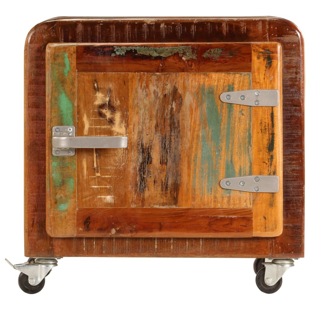 Nattbord 50x30x50 cm gjenvunnet heltre