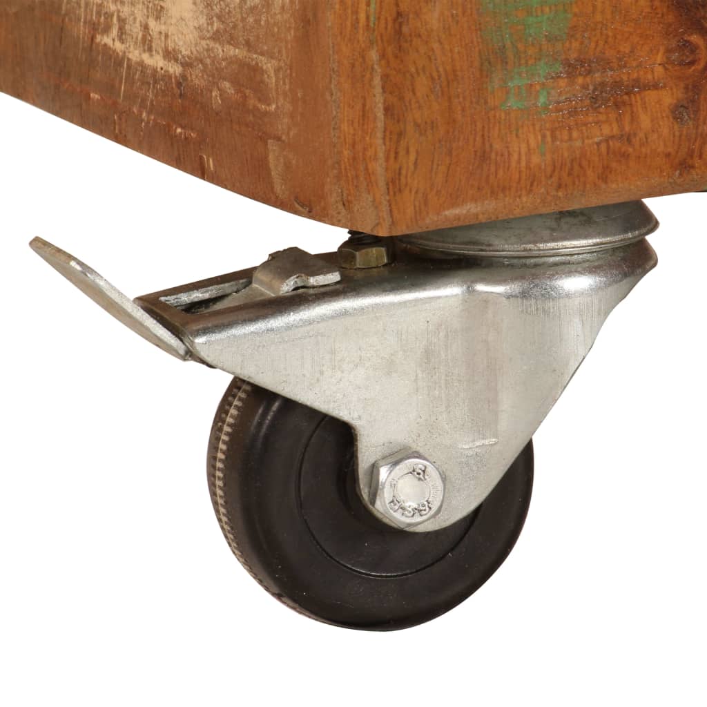 Nattbord 50x30x50 cm gjenvunnet heltre