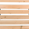 Hagebenk 122 cm tre