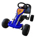 Pedal-go-kart blå