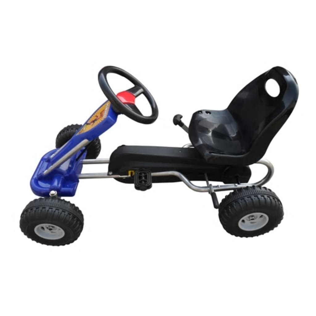 Pedal-go-kart blå