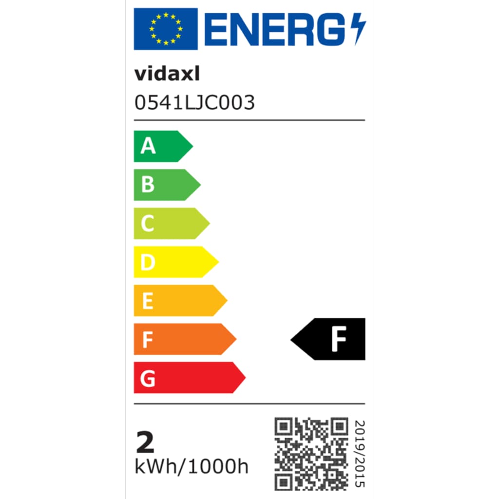 Bad speil med LED-lyser (60 x 80 cm)