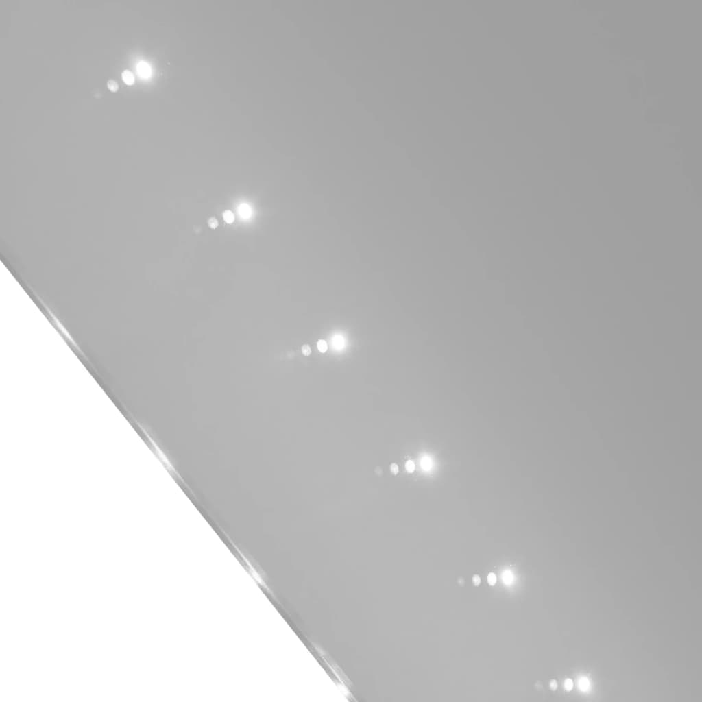 Veggspeil med LED-lys 100 x 60 cm (L x H)