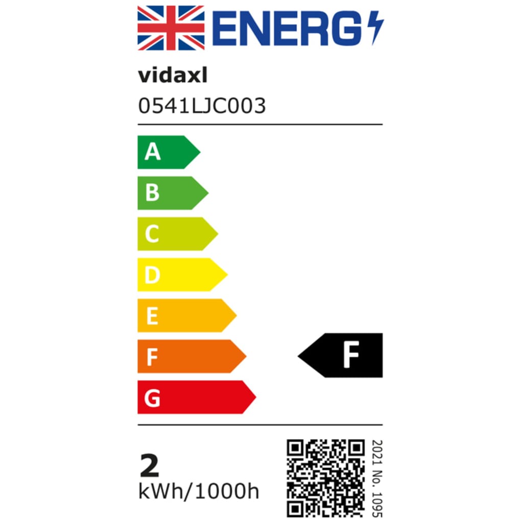 Veggspeil med LED-lys 100 x 60 cm (L x H)