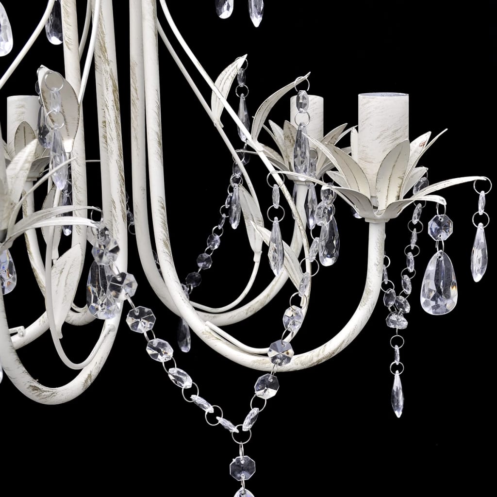 Taklampe/lysekrone elegant 5 stikkontakter