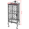 Vinstativ for 28 flasker metall