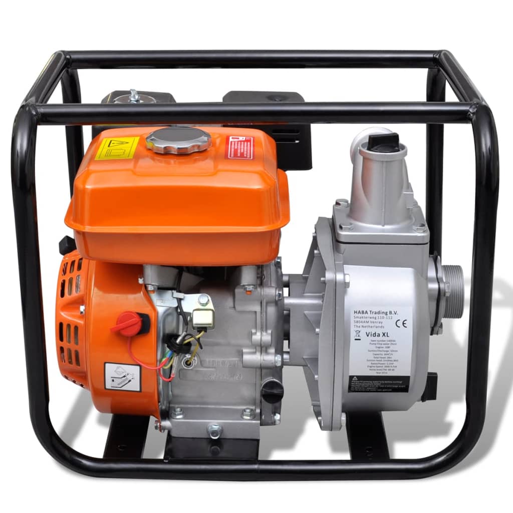 Bensindrevet vannpumpe 50 mm Connection 4800 W
