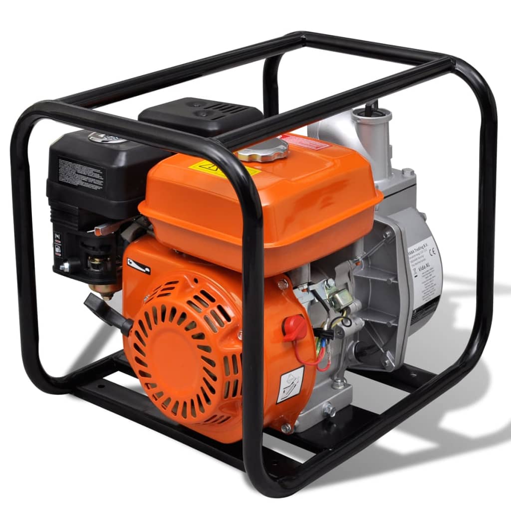 Bensindrevet vannpumpe 50 mm Connection 4800 W