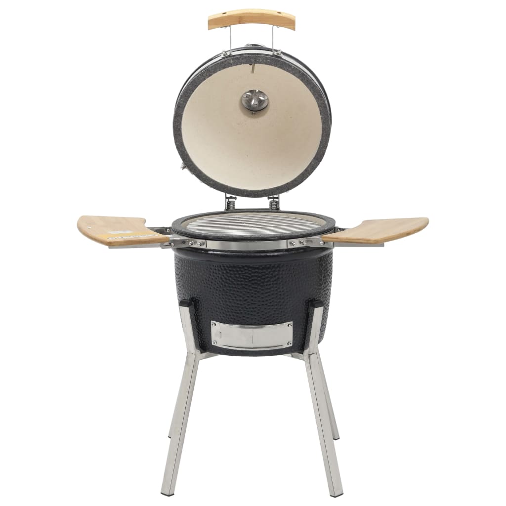 Kamado Kullgrill med Røykemulighet Keramikk 76 cm