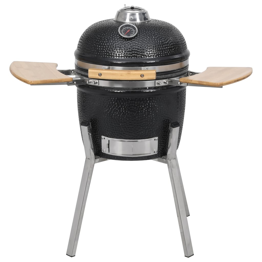 Kamado Kullgrill med Røykemulighet Keramikk 76 cm