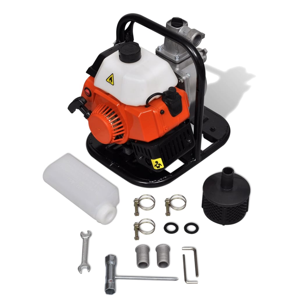Bensindrevet vannpumpe 2-takts 1,2 kW 0,95 L
