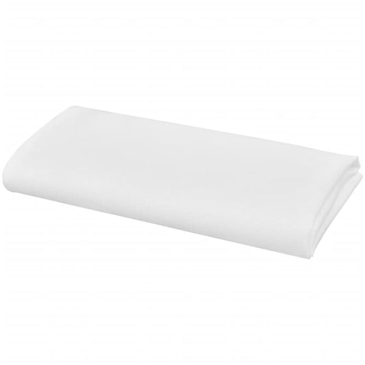 50 Middags servietter hvit 50 x 50 cm