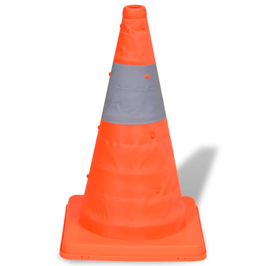 5 Pop-up trafikkjegler 42 cm
