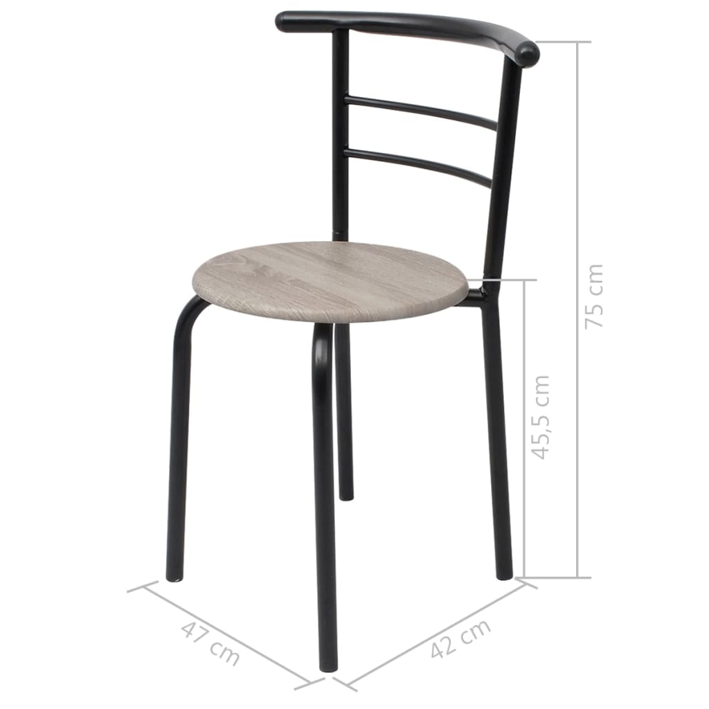 Frokostbar med stoler MDF