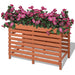 Plantekasse 100x50x71 cm Tre